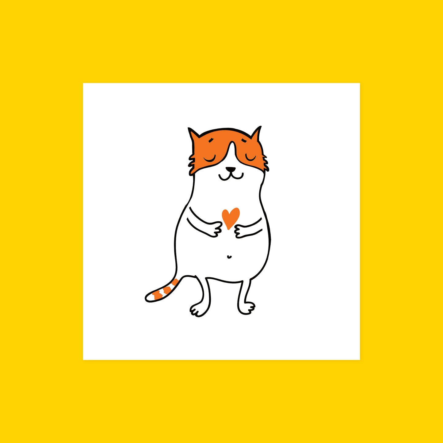 Cat with a Heart