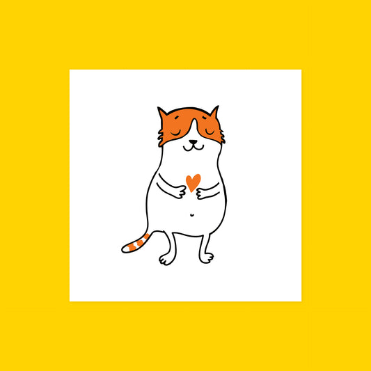 Cat with a Heart