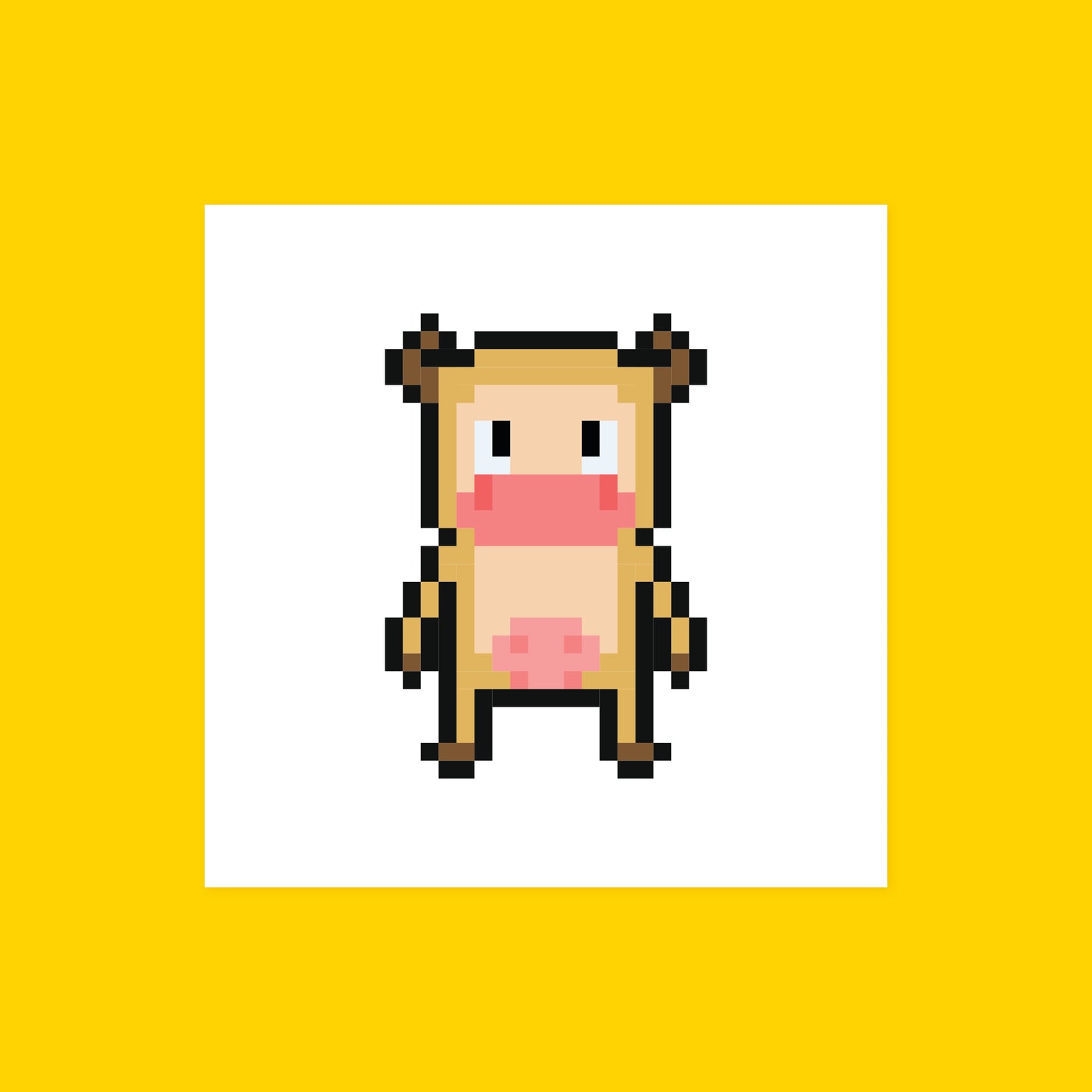 Pixel Cow