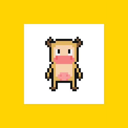 Pixel Cow